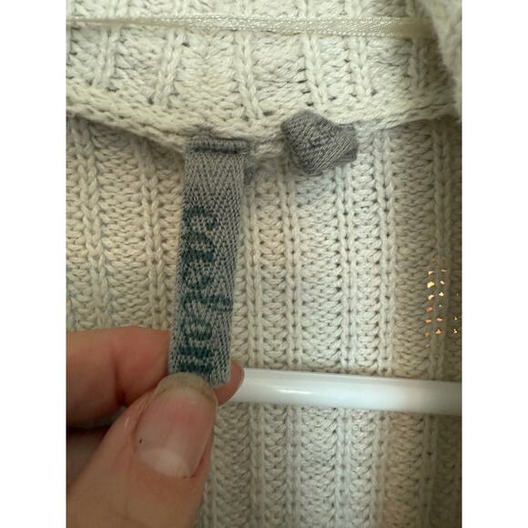 Caslon open front draped Cotten blend cardigan XL - Picture 3 of 7